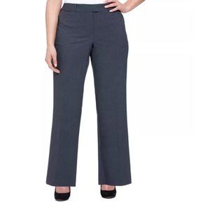 Daisy Fuentes Straight Leg Pant | Charcoal Heather